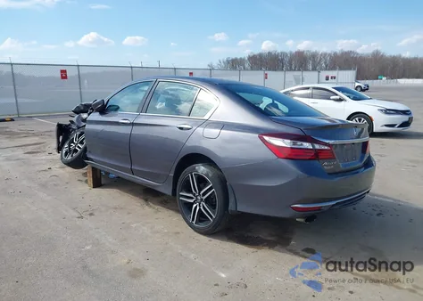 2016 Honda Accord Sport z USA, uszkodzony, nr VIN 1HGCR2F51GA202935
